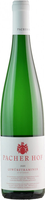 Вино  Pacher Hof Gewurztraminer    2020 750 мл