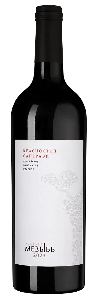 Вино Усадьба Мезыбь Красностоп  Саперави  2023  750 мл  