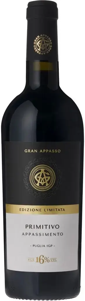 Вино Gran Appasso Primitivo Appassimento Edizione Limitata Puglia IGP 2020  750 мл