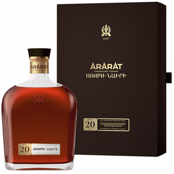 Коньяк Ararat Nairi  20 year  500 мл