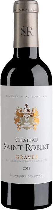 Вино Chateau Saint-Robert  Graves AOC  2018  375 мл