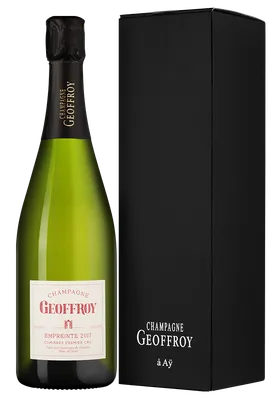 Шампанское Geoffroy Empreinte Blanc de Noirs Premier Cru Brut  gift box  2017 750 мл