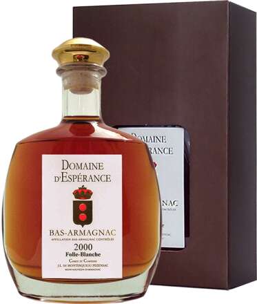 Арманьяк  Bas-Armagnac Domaine d'Esperance Folle Blanche  2002  700 мл