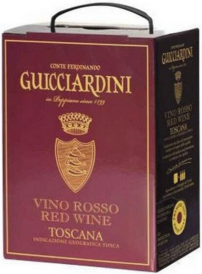 Вино Conte Ferdinando Guicciardini Vino Rosso Toscana IGT  5 л