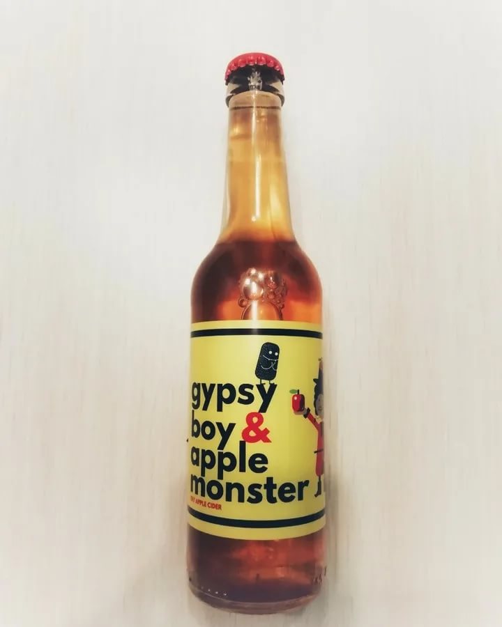 Сидр Заповедник Gypsy Boy & Apple Monster 500 мл