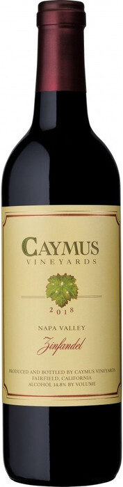 Вино Caymus Zinfandel Napa Valley 2018 750 мл