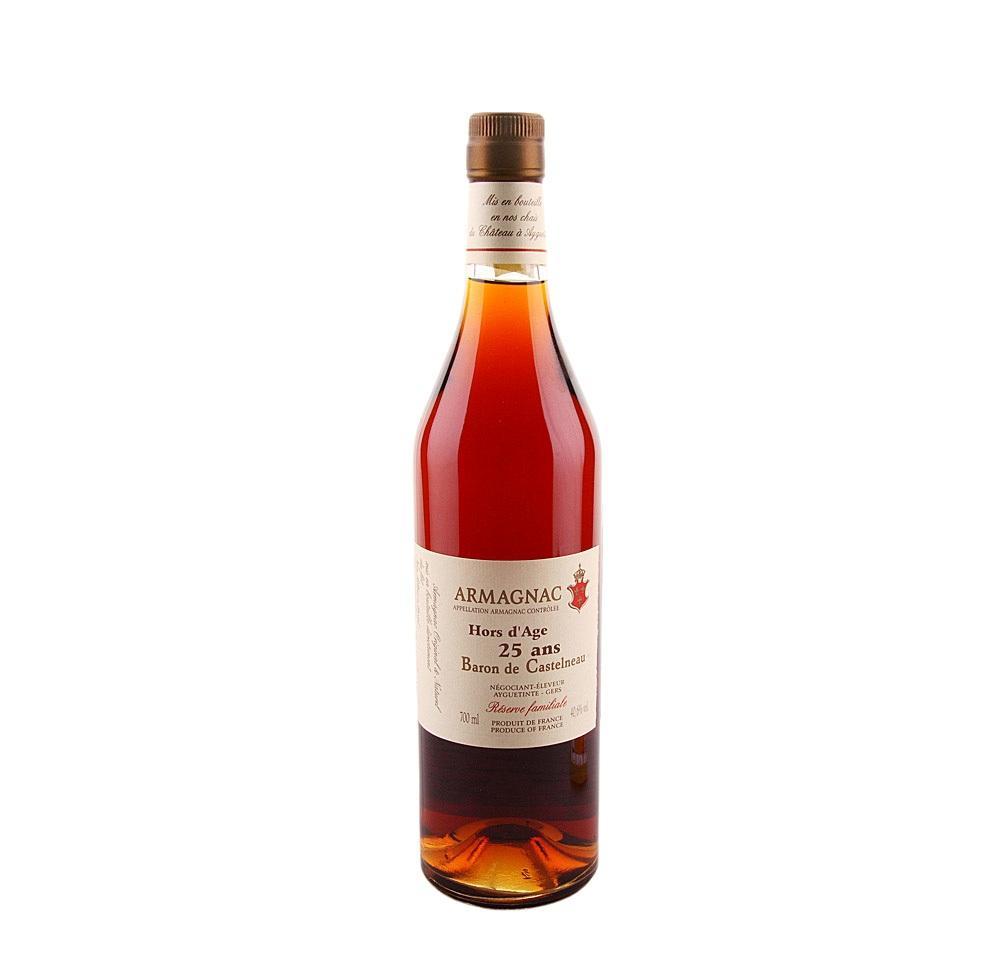Арманьяк Baron de Castelneau Hors d'Age gift box  700 мл