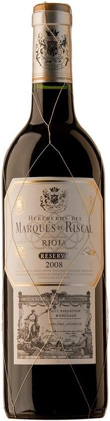 Вино Marques de Riscal Reserva Rioja  2018 375 мл