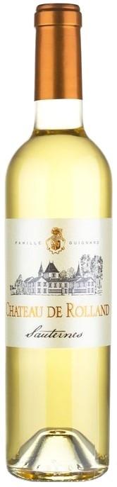 Вино Chateau de Rolland Sauternes AOC sweet  2014 375 мл