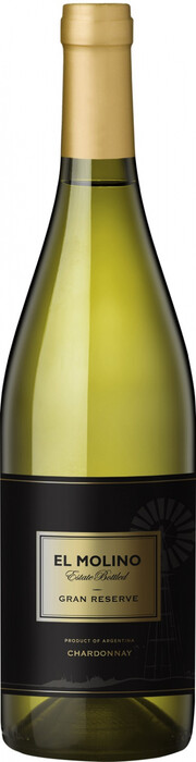 Вино  El Molino  Chardonnay  Gran   Reserve  Эль Молино  Шардоне   Гран Резерв   750 мл