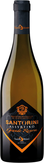 Вино Santo Wines  Grande Reserve Assyrtiko Santorini PDO  Санто Вайнс  Гранд Резерв Ассиртико 750 мл