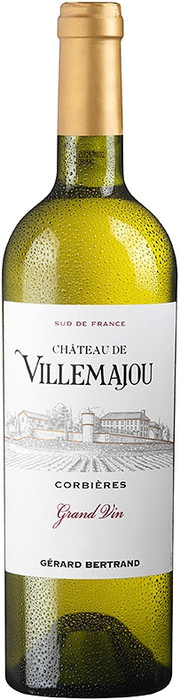 Вино Gerard Bertrand  Chateau de Villemajou  Blanc  Corbieres AOP   2021  750 мл