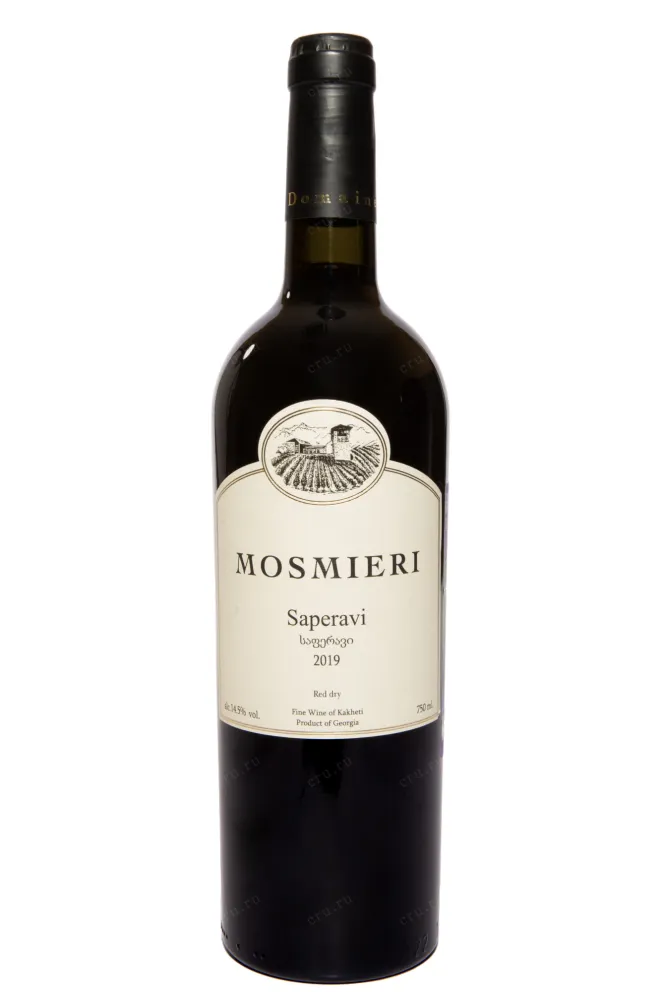 Вино Mosmieri Saperavi 2019  750 мл
