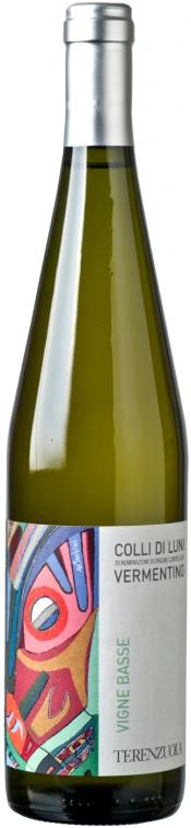 Вино Terenzuola Vigne Basse Vermentino  Colli di Luni DOC  Теренцуола Винье Бассе  Верментино Колли ди Луни 2020  750 мл