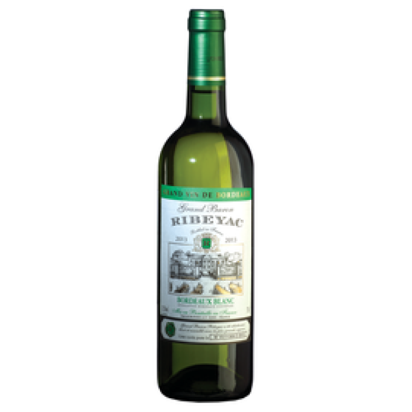 Вино Gran Baron Ribeyac Bordeaux Blanc Гран Барон Рибейяк Бордо Блан 750 мл