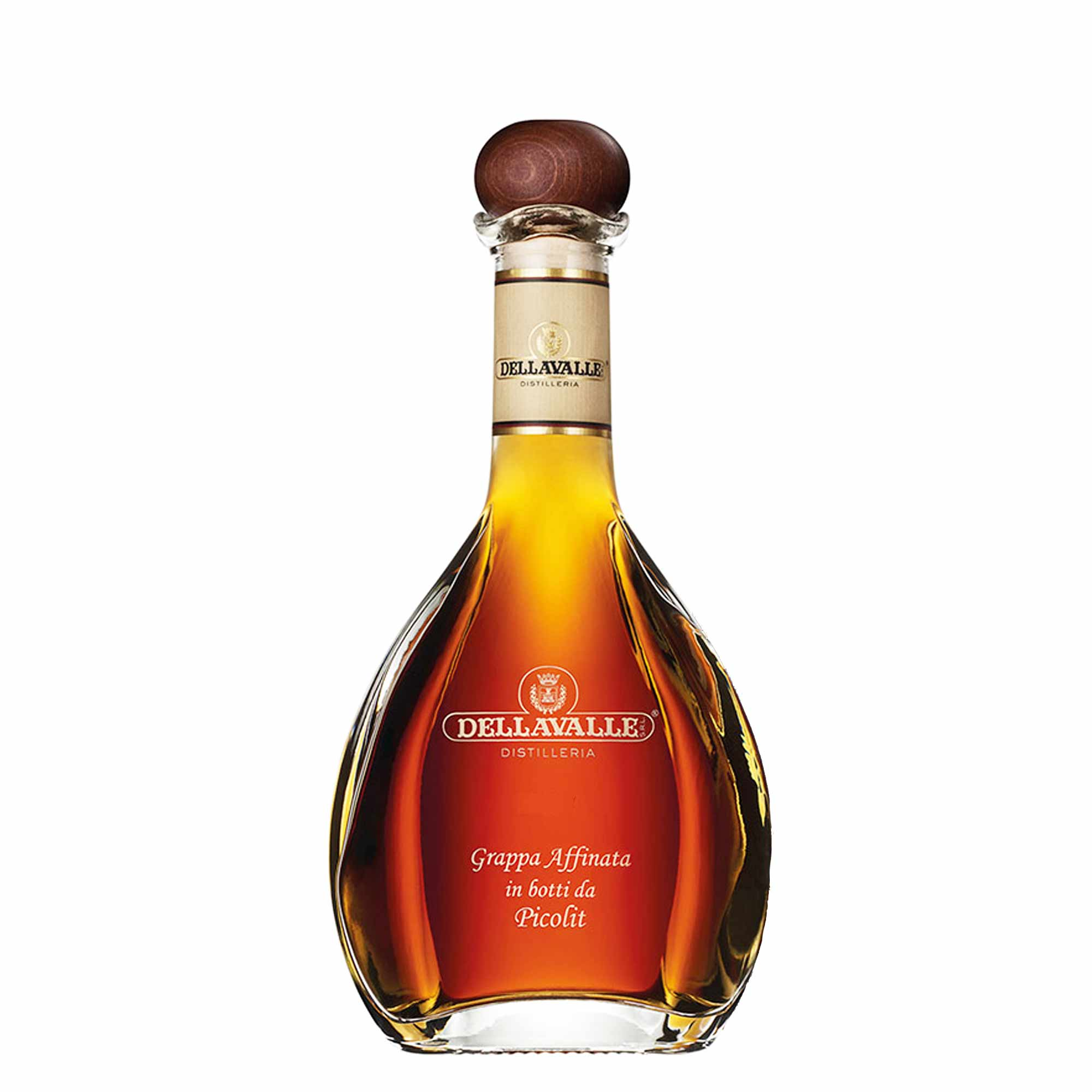 Граппа Dellavalle  Grappa affinata in botti da Picolit   2005 700 мл