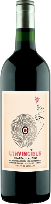 Вино Chateau Lauduc  L'Invincible  Rouge Bordeaux AOC   750 мл