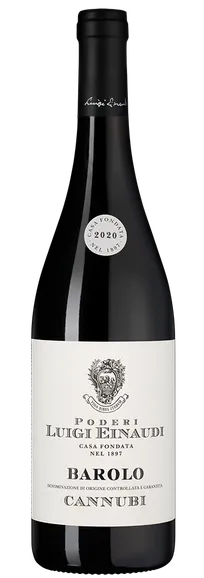 Вино Poderi Luigi Einaudi Barolo Cannubi  2020  750 мл