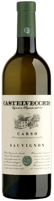 Вино Castelvecchio   Sauvignon  Carso DOC, 2022  750 мл  13 %