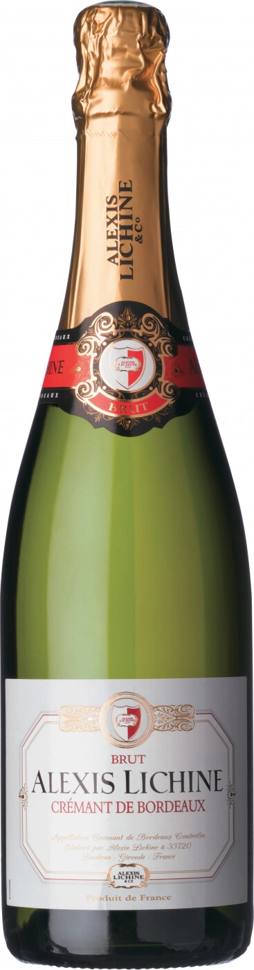 Игристое вино Alexis Lichine Cremant de Bordeaux AOP Brut 2021 750 мл