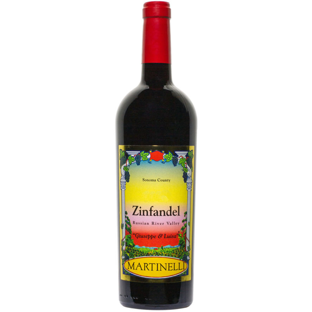 Вино Martinelli Giuseppe & Luisa Zinfandel 2022  750 мл  16,3 %