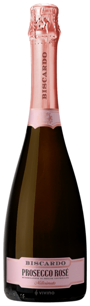 Игристое вино  Biscardo Prosecco Spumante Millesimato Rosé 2022 750 мл 11 %
