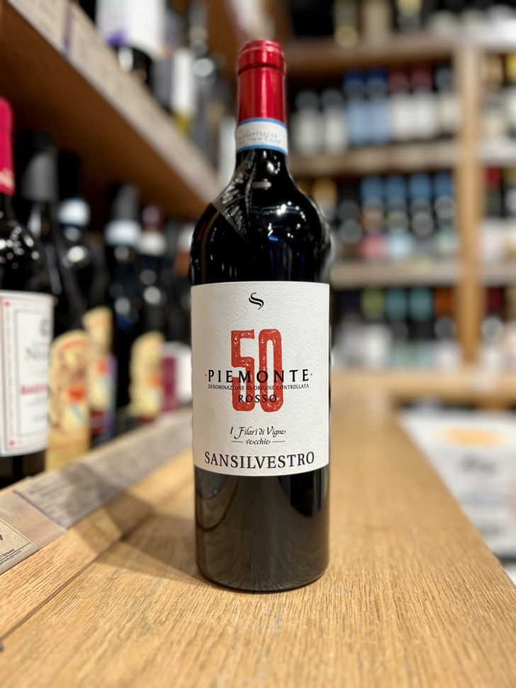 Вино San Silvestro Rosso 50 Vigne Vecchie Piemonte DOC  2018  750 мл