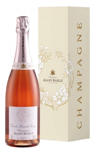 Шампанское Alain Bailly Rosé De Serzy gift box  750 мл