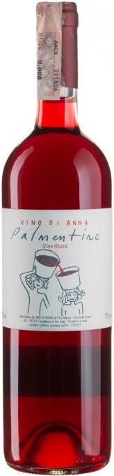 Вино  Vino di Anna Palmentino Rosso Вино ди Анна Пальментино Россо 2020 750 мл