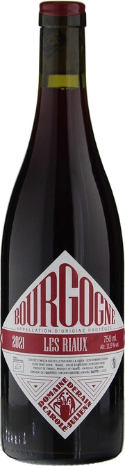 Вино Catherine & Dominique Derain Le Riaux Bourgogne AOC  2020 750 мл