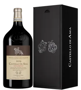 Вино Castello di Ama Chianti Classico Gran Selezione San Lorenzo  gift box  2019  3 л