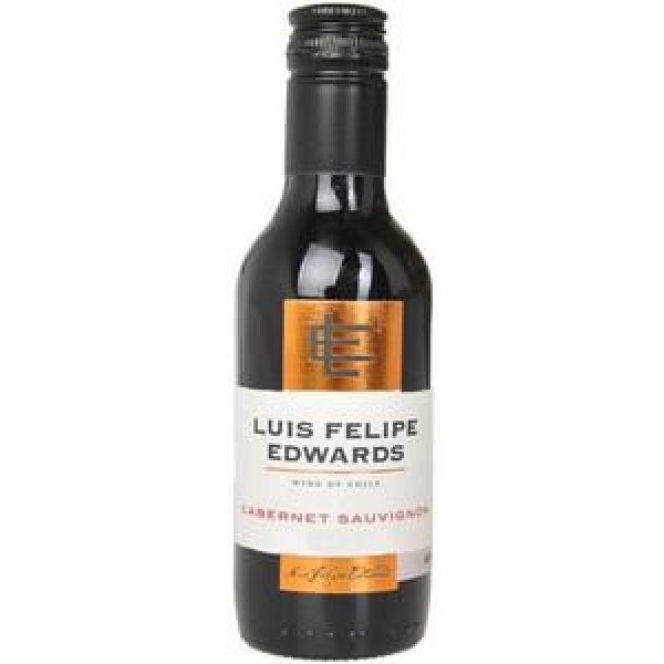 Вино красное сухое  Luis Felipe Edwards, Cabernet Sauvignon, Луис Фелипе Эдвардс, Каберне Совиньон, 187 мл