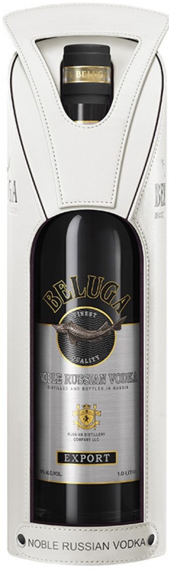 Водка Beluga Noble in leather box 1000 мл