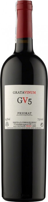 Вино  Gratavinum  GV5 Priorat    2012 750 мл
