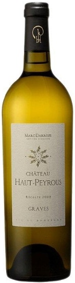 Вино "Chateau Haut-Peyrous" Blanc,  "Шато О-Пейру" Блан, 2009, 750 мл