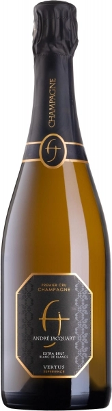 Шампанское  Andre Jacguart Premier Cru Vertus Experience Blanc de Blanc Extra Brut  750 мл 12,5%.