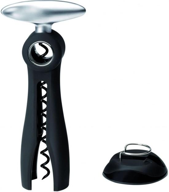 Штопор Peugeot  Salma Corkscrew Black  Пежо  Сальма  с обрезателем фольги черный