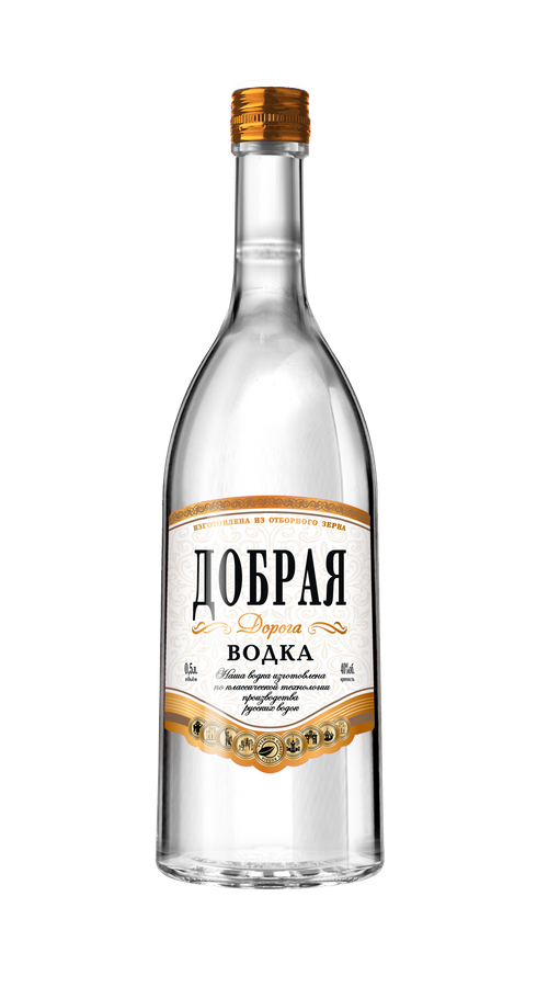 Водка  Добрая Дорога   500 мл