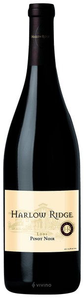 Вино   Harlow Ridge Pinot Noir   Харлоу Ридж Пино Нуар Лоди  2017  750 мл