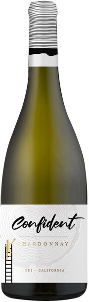 Вино  Confident  Chardonnay  Конфидент Шардоне  2020 750 мл  12,5 %