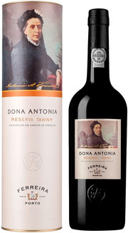 Портвейн Ferreira  Dona Antonia  Reserva Tawny Porto  gift box  750 мл