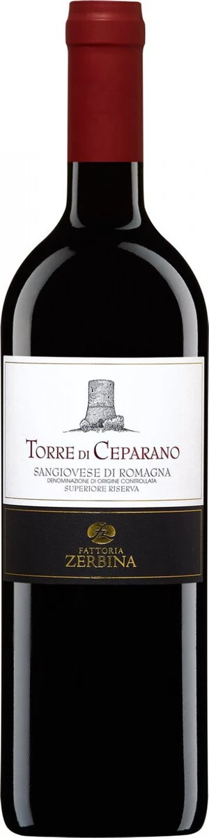 Вино Fattoria Zerbina Sangiovese di Romagna Superiore Torre di Ceparano  2018  750 мл