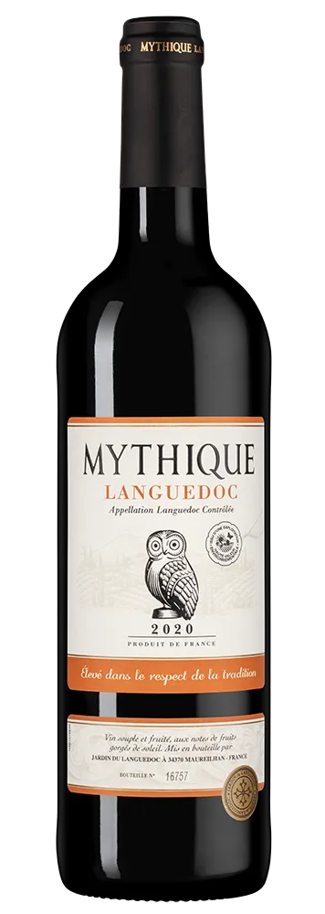 Вино Mythique Languedoc  2020  750 мл