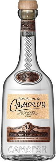 Водка  Деревенский Самогон сухариках из бородинского хлеба  500 мл