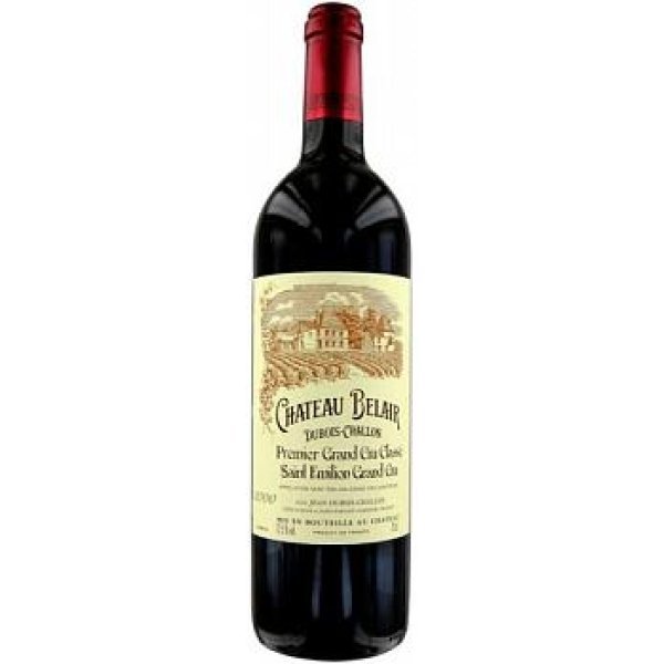 Вино Chateau Belair Premier Grand Cru Classe Saint Emilion Grand Cru  2002 750 мл