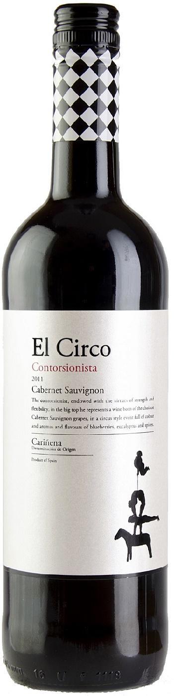 Вино  El Circo Contorsionista Cabernet Sauvignon   DO Эль Сирко Конторсиониста Каберне Совиньон    750 мл