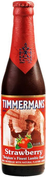 Пиво Timmermans Strawberry Lambicus Тиммерманс Клубничный Ламбик 330 мл