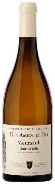 Вино Domaine Amiot Guy et Fils Meursault Sous La Velle   2017 750 мл 13%