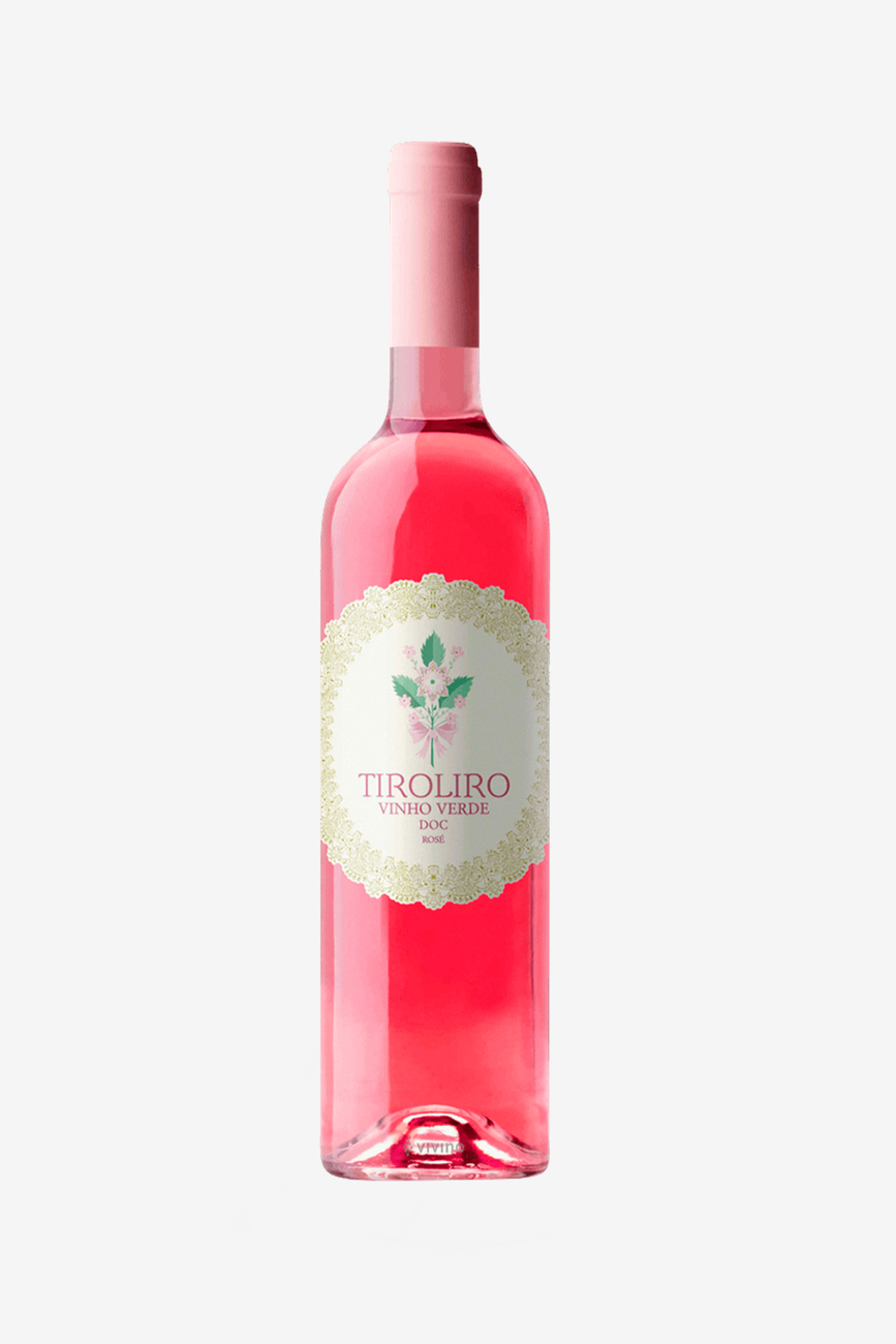 Вино Casa Santos Lima  Tiroliro Vinho Verde DOC Rose 750 мл