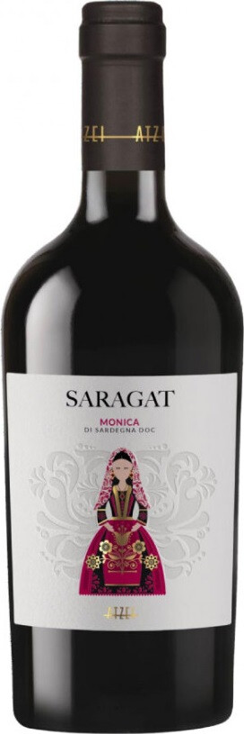 Вино   Monica di Sardegna Saragat Atzei 2022  750 мл  13,5%